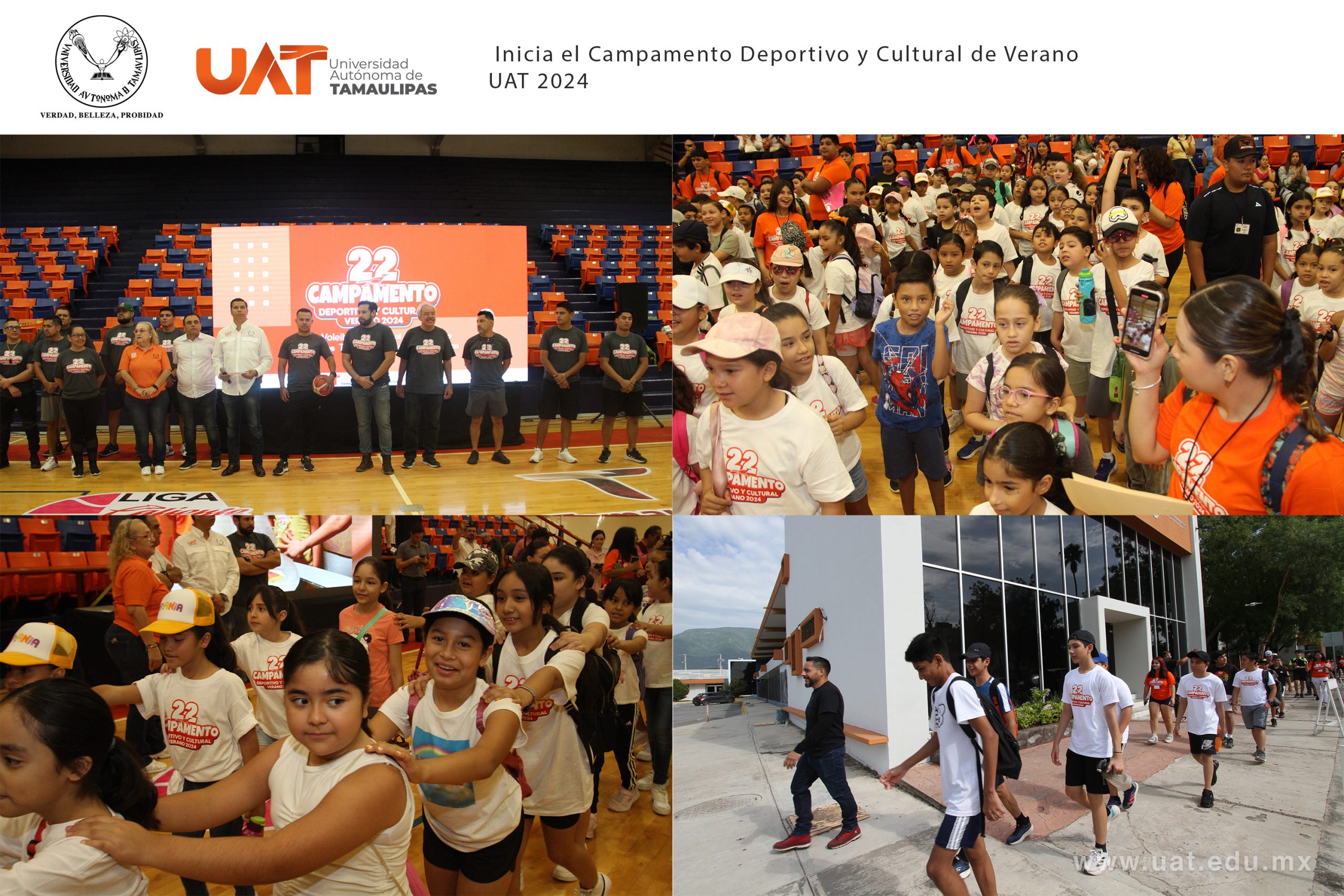 Comienza el Campamento Deportivo y Cultural de Verano UAT 2024