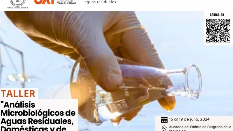 Ofrece la UAT taller de análisis microbiológico de aguas residuales