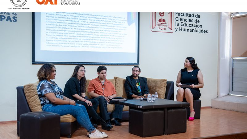 Realizan el conversatorio estudiantil Diversidades UAT