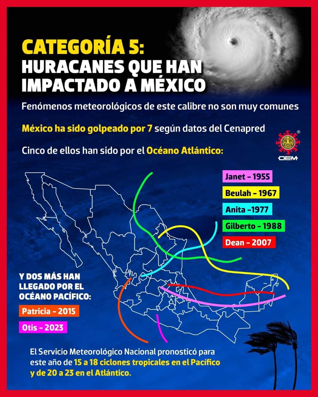 Huracanes en México: Misteriosa Protección en el Sur de Tamaulipas