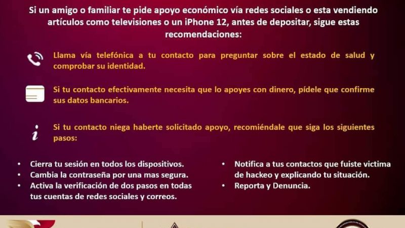 Alerta de nueva modalidad de robo de cuentas: estafadores piden dinero haciéndose pasar por tus contactos
