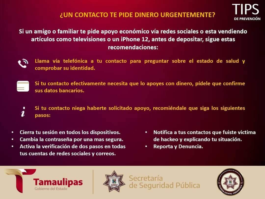 Alerta de nueva modalidad de robo de cuentas: estafadores piden dinero haciéndose pasar por tus contactos