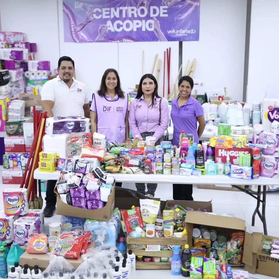 DIF Tamaulipas Lidera Esfuerzo Humanitario con Más de 28 Toneladas de Apoyo a Damnificados por las Lluvias