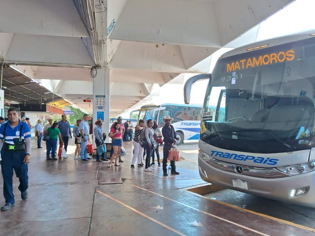 Aumento de Pasajeros en la Central de Autobuses Ante el Próximo Periodo Vacacional