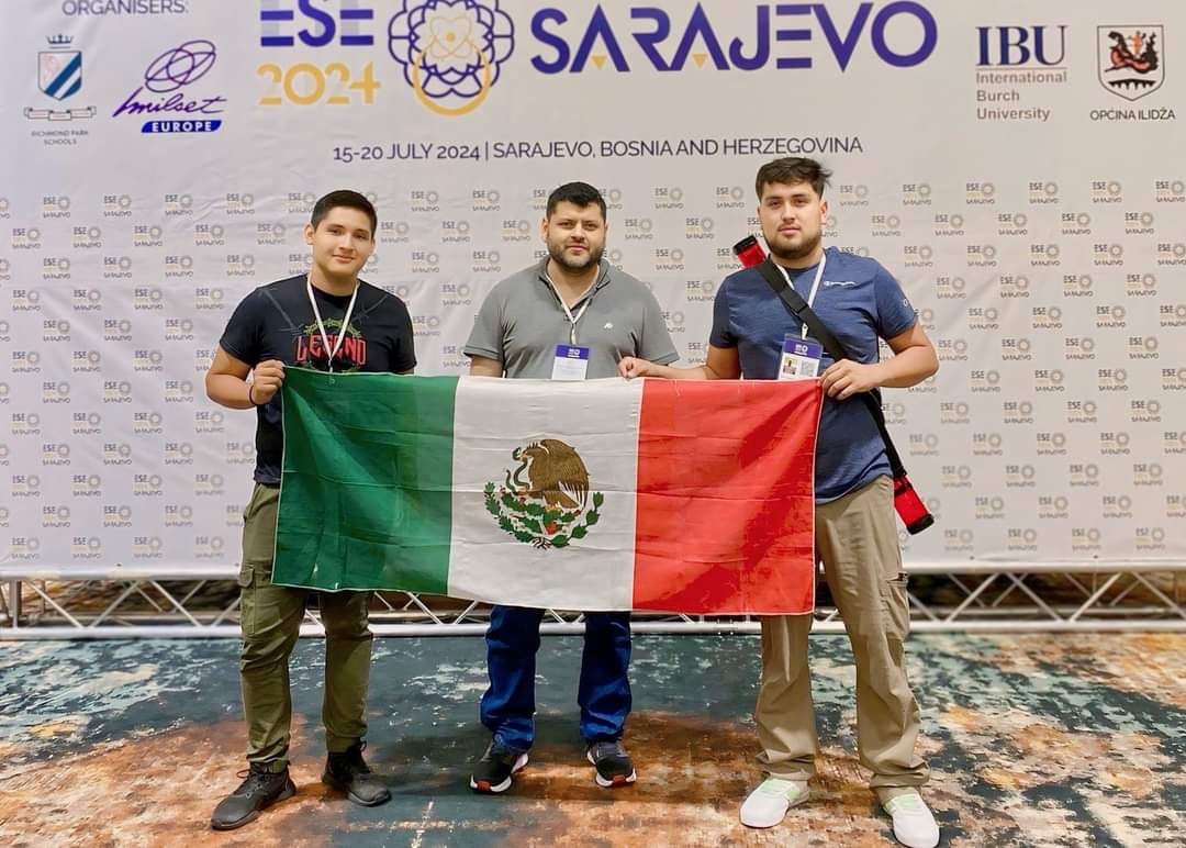 Orgullo UAT en Europa: Alumnos Destacan en Expo-Sciences Europe 2024