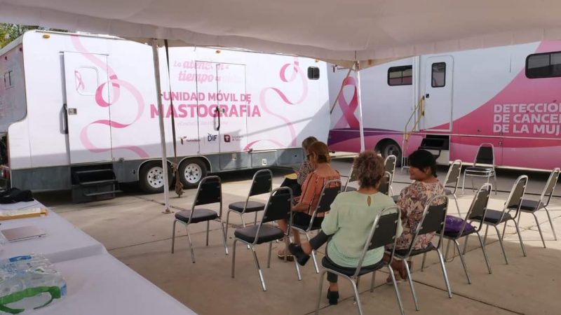 Realizan Tercera Campaña de Mastografía y Papanicolaou en Tamaulipas