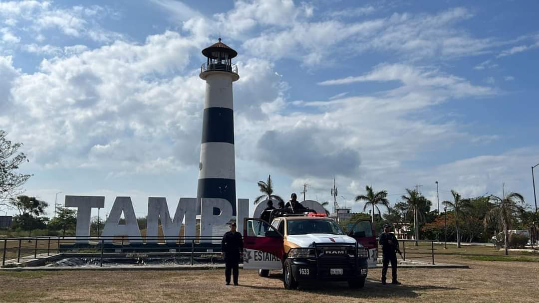 “Vacaciones Seguras”: SSPT Refuerza Vigilancia en Sitios Turísticos y Carreteras de Tamaulipas