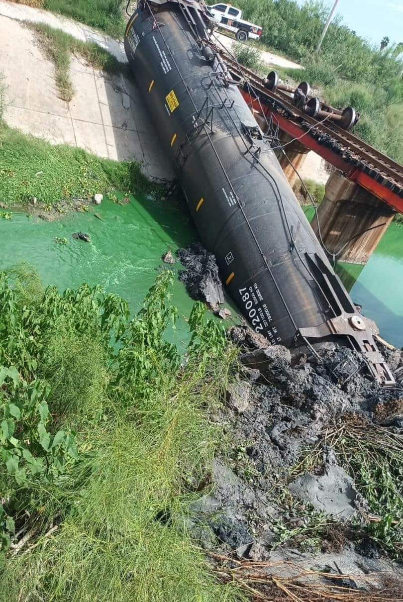Accidente Ferroviario en Tamaulipas: Peligroso Derrame de Combustible en Reynosa