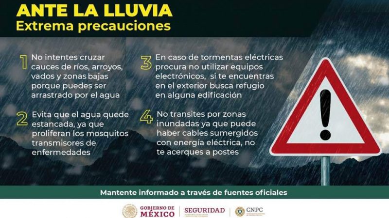 Alerta Meteorológica: Intensas Lluvias y Vientos en el Noreste de México