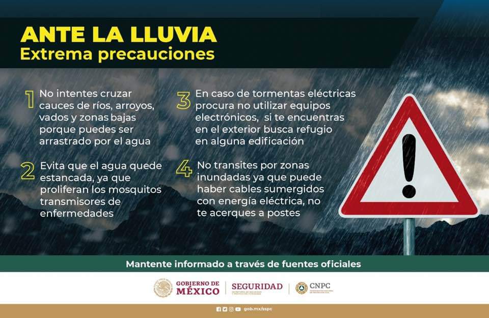 Alerta Meteorológica: Intensas Lluvias y Vientos en el Noreste de México