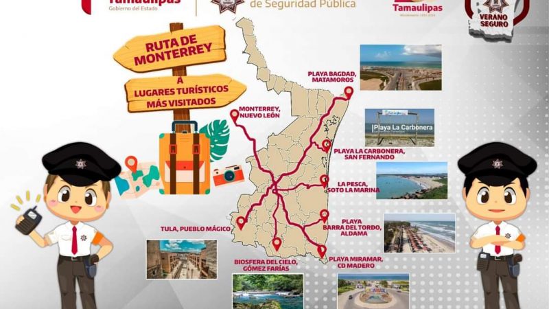 SSPT Implementa Operativo «Verano Seguro 2024» en Rutas Turísticas