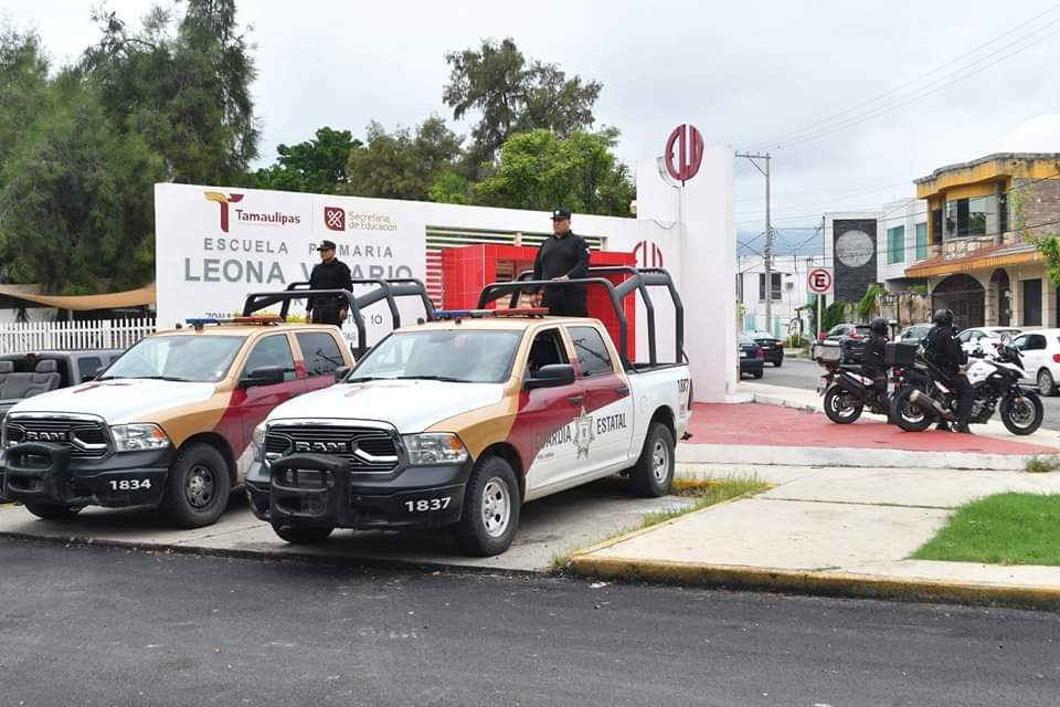 Implementan Operativo “Escuela Segura” en Tamaulipas Durante el Periodo Vacacional