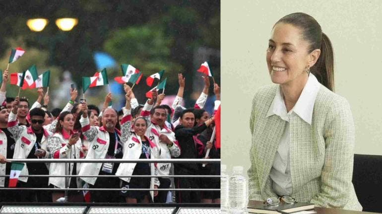Claudia Sheinbaum envía emotivo mensaje de apoyo a atletas mexicanos en los Juegos Olímpicos de París 2024