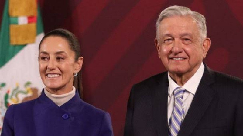 AMLO Predice que Sheinbaum Superará a Modi como la Mandataria Más Popular del Mundo
