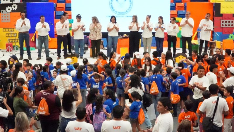 Concluye la UAT con éxito campamento infantil «Amor por la Ciencia» 2024