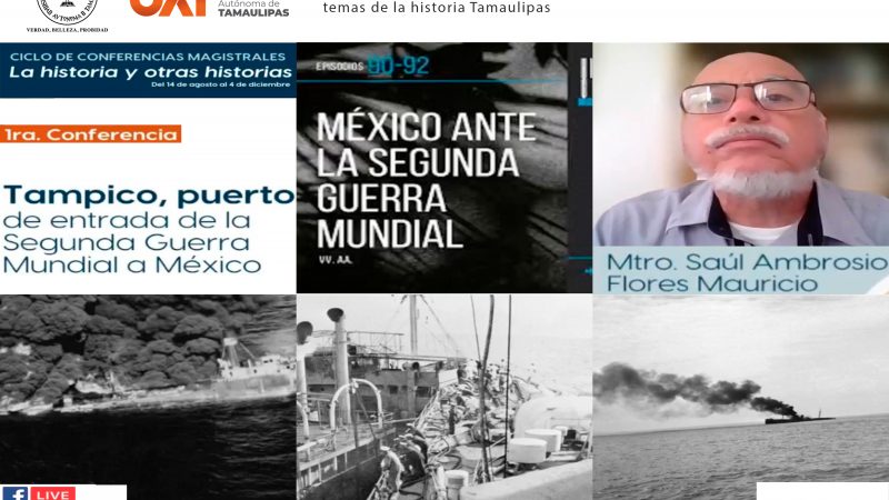 Inaugura la UAT ciclo de conferencias sobre diversos temas de la historia Tamaulipas