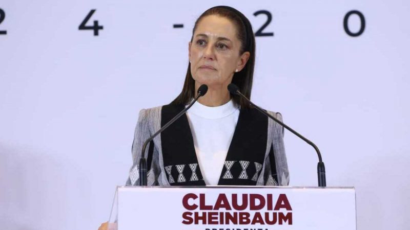 «Claudia Sheinbaum afirma que la economía mexicana está preparada para enfrentar las fluctuaciones del mercado internacional»