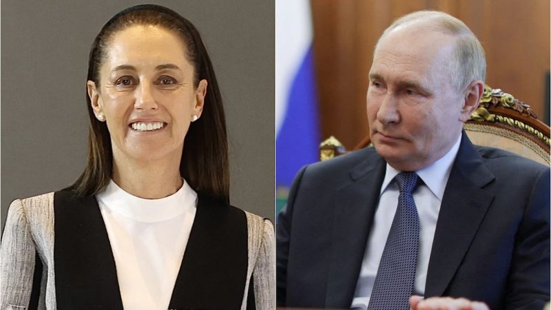 Sheinbaum aclara que invitación a Putin para su toma de posesión fue una cortesía diplomática general