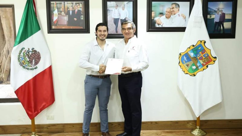 Américo Villarreal nombra a Luis Gerardo Illoldi como nuevo secretario del Trabajo en Tamaulipas
