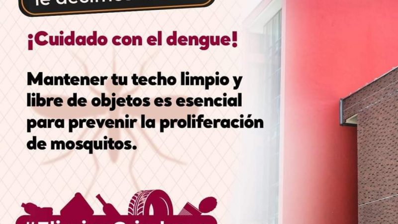 Salud Tamaulipas emite recomendaciones ante aumento de casos de Dengue en Matamoros