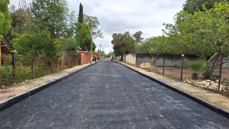 Modernización y rehabilitación de calles en Villagrán como parte de la transformación en Tamaulipas