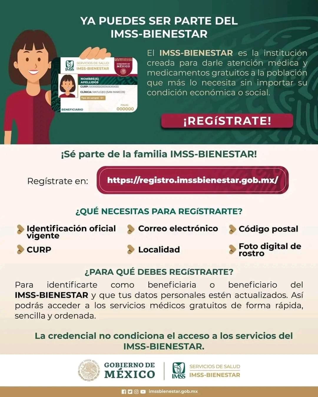 Regístrate Ahora en IMSS-BIENESTAR para Acceso Gratuito a Servicios Médicos
