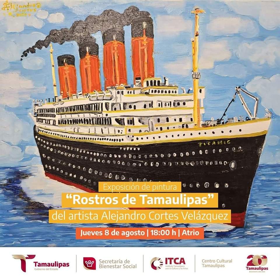 Exposición de Pintura «Rostros de Tamaulipas» en el Centro Cultural Tamaulipas