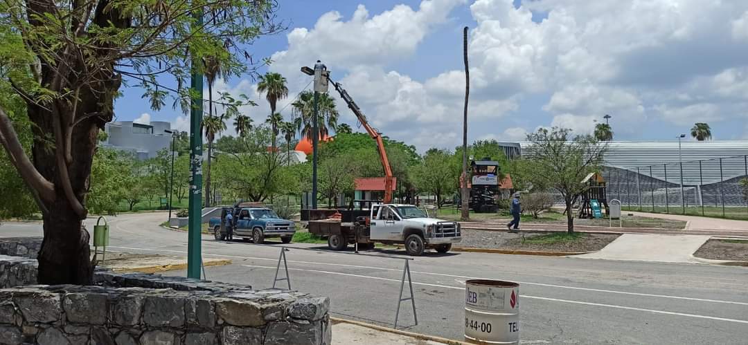 Avanzan las Obras de Rehabilitación en el Parque Recreativo Siglo XXI de Ciudad Victoria