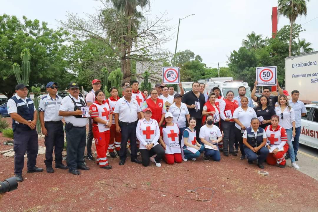 Tránsito Victoria y Cruz Roja Refuerzan Campaña de Prevención de Accidentes