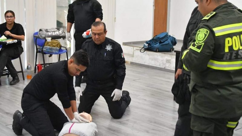 Guardia Estatal de Tamaulipas Refuerza Capacidades con Entrenamiento Internacional de la Policía Nacional de Colombia