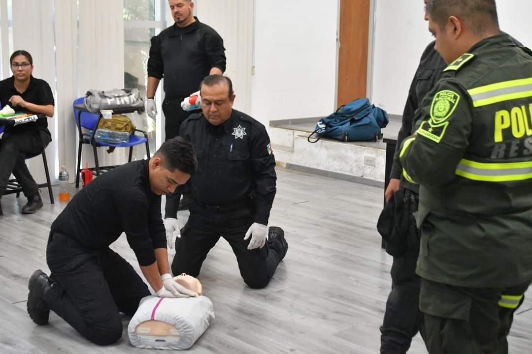 Guardia Estatal de Tamaulipas Refuerza Capacidades con Entrenamiento Internacional de la Policía Nacional de Colombia