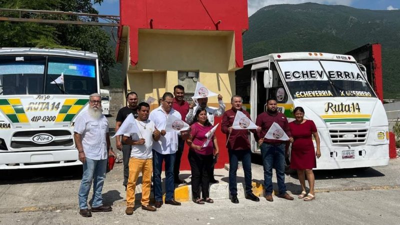 Da Inicio la Ruta de la Transformación en la Capital con 26 Nuevas Unidades de Transporte Público