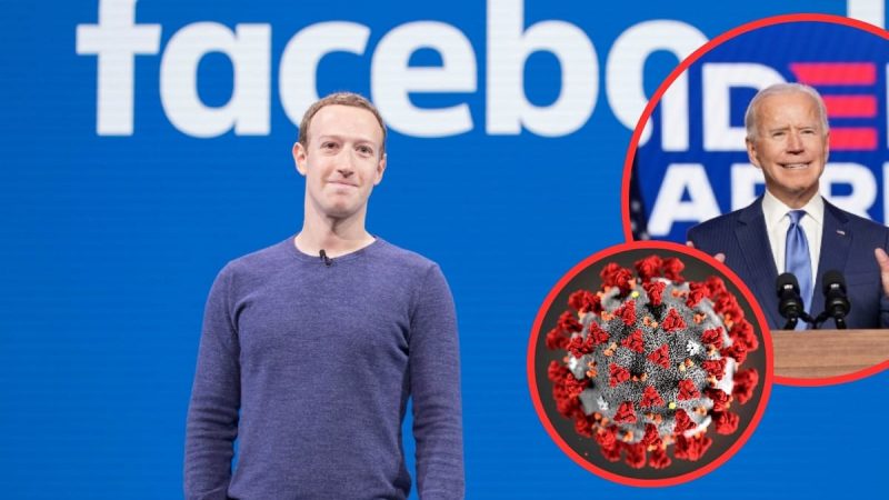 Zuckerberg acusa a la administración Biden de presionar para censurar contenido sobre COVID-19