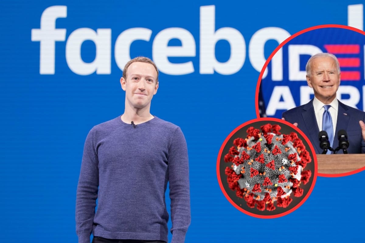 Zuckerberg acusa a la administración Biden de presionar para censurar contenido sobre COVID-19