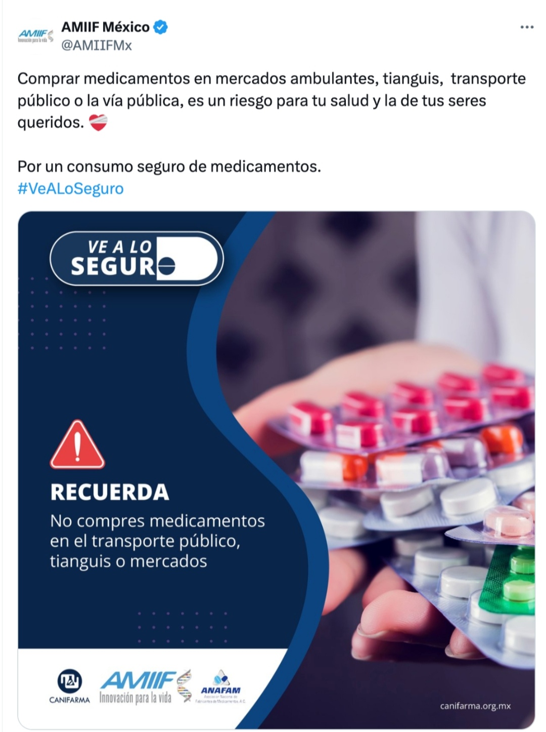 El Peligro de la Automedicación: 80% de los Mexicanos en Riesgo según la AMIIF