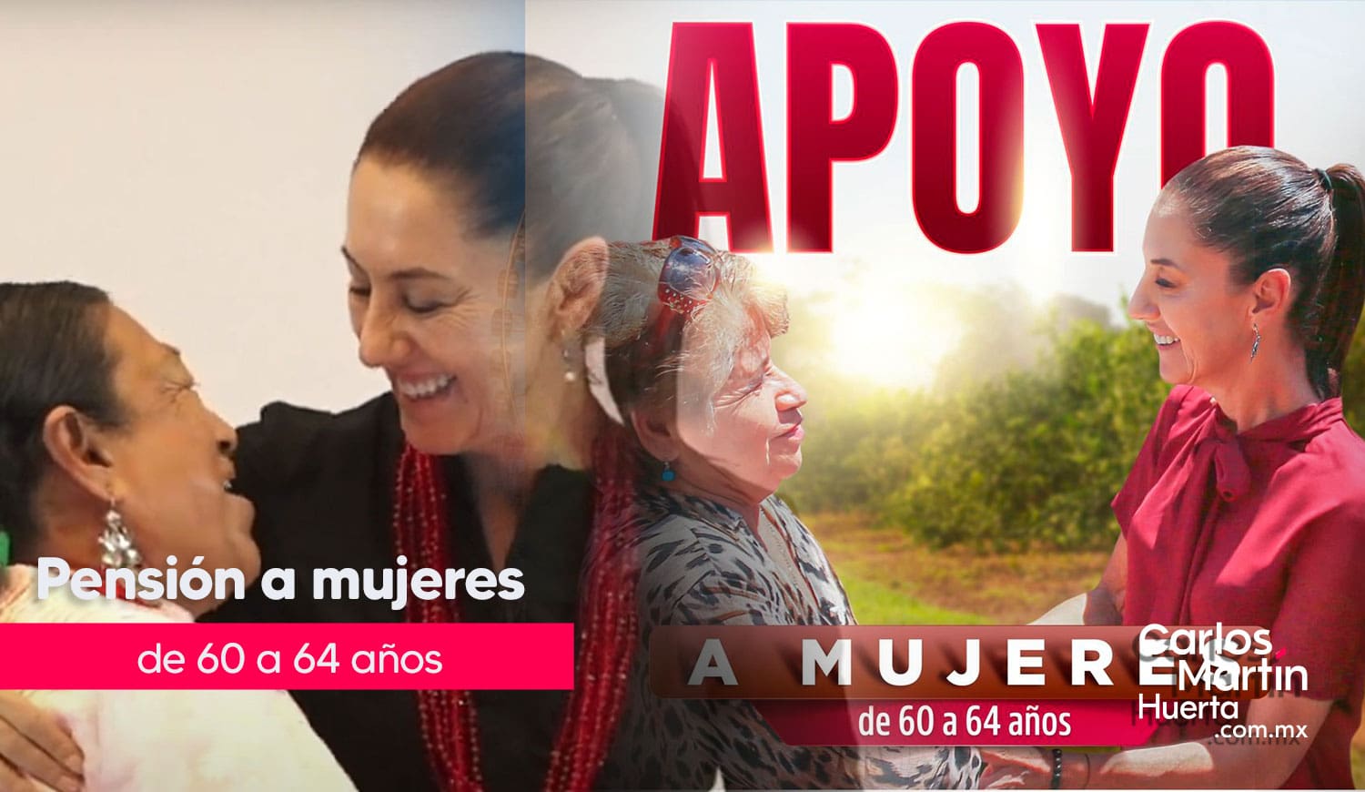 ¿Cuándo inicia registro de Pensión para Mujeres de 60 a 64 años?