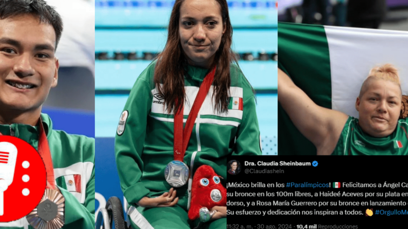 Sheinbaum reconoce a los atletas paralímpicos mexicanos por su éxito en París 2024
