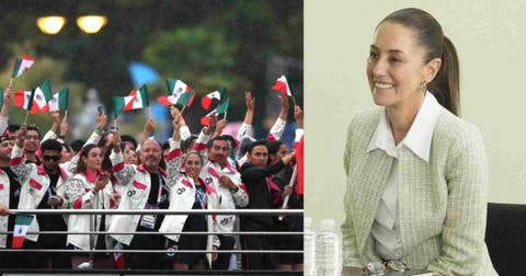 Claudia Sheinbaum se compromete a mejorar el apoyo a los atletas olímpicos tras los Juegos de París 2024