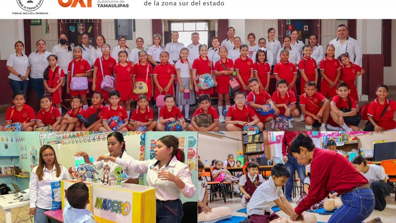Celebra la UAT Feria de Ciencias en escuelas primarias del sur del estado