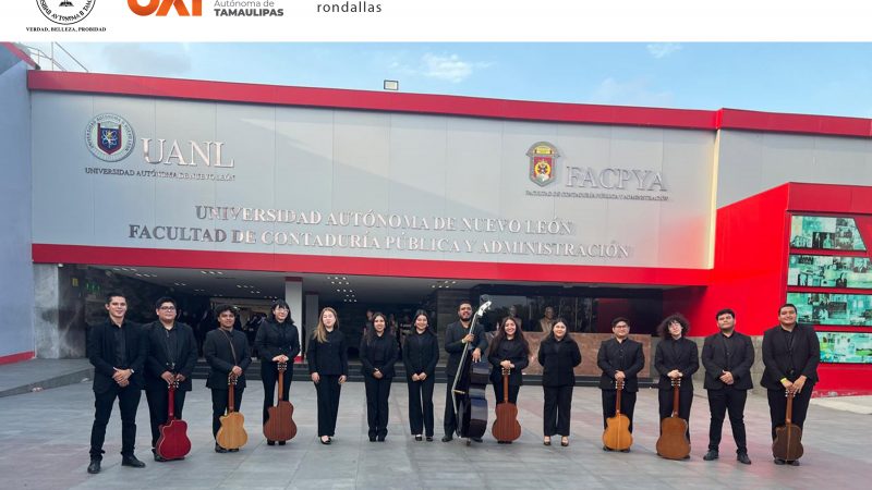 Estudiantes de la UAT destacan en festival nacional de rondallas