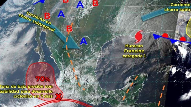 Pronóstico del tiempo para Tamaulipas 12 Septiembre 2024