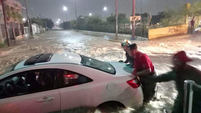 Ciudad Victoria enfrenta inundaciones por lluvias intensas