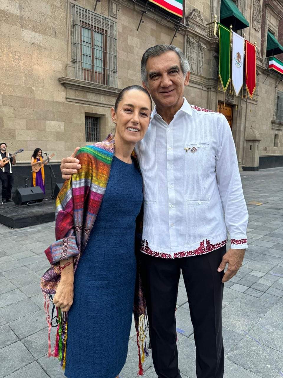 Américo Villarreal destaca la firmeza del rumbo de México tras asistir al sexto informe del presidente López Obrador