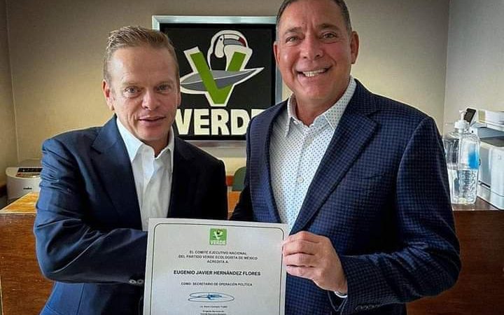 Eugenio Hernández Flores Asume Cargo en el PVEM