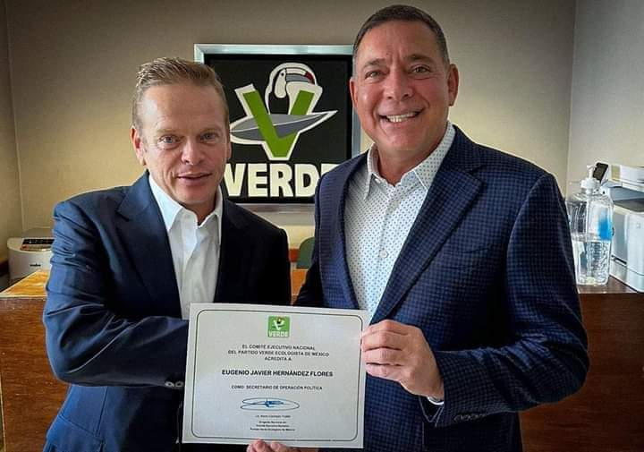 Eugenio Hernández Flores Asume Cargo en el PVEM