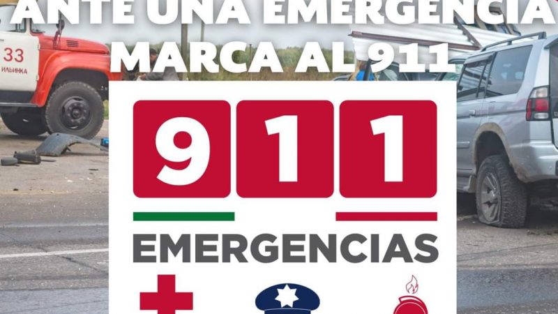 Protección Civil Insta a Llamar al 911 Ante Emergencias por Lluvias
