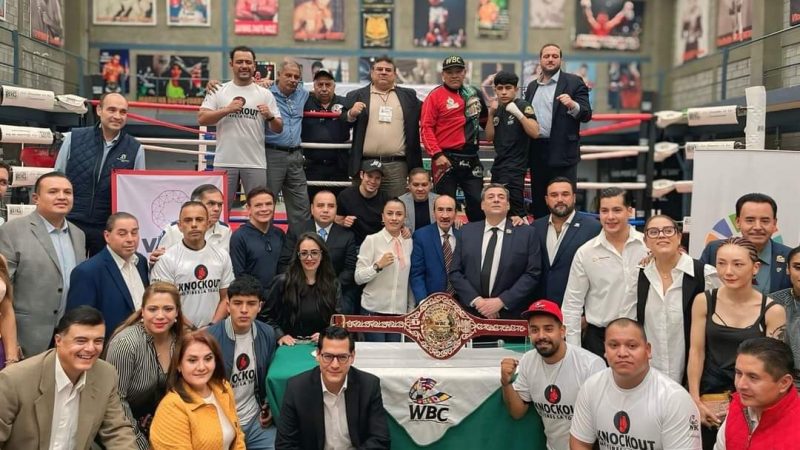Tamaulipas Brilla en el Boxeo Mundial con la Presentación del Cinturón WBC Bicentenario