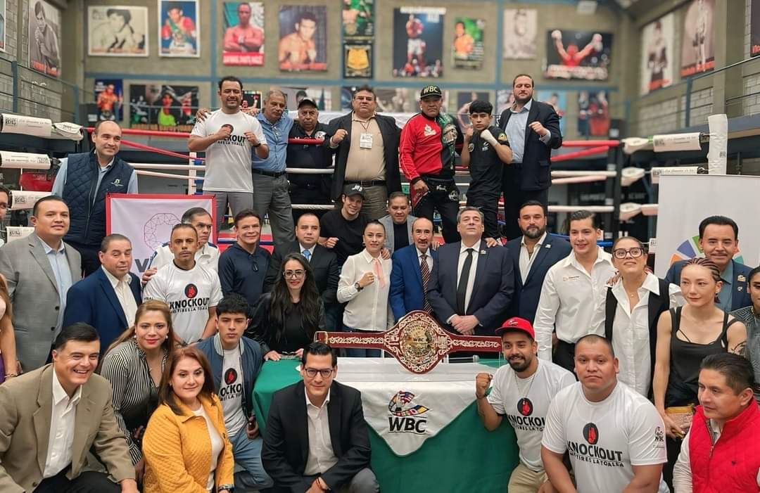 Tamaulipas Brilla en el Boxeo Mundial con la Presentación del Cinturón WBC Bicentenario