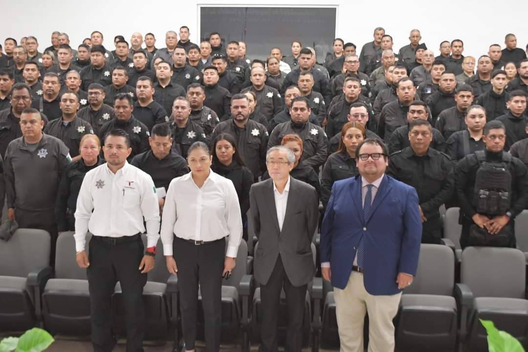Capacitan a Personal Operativo de la SSPT en Derechos Humanos y Migración en Tamaulipas