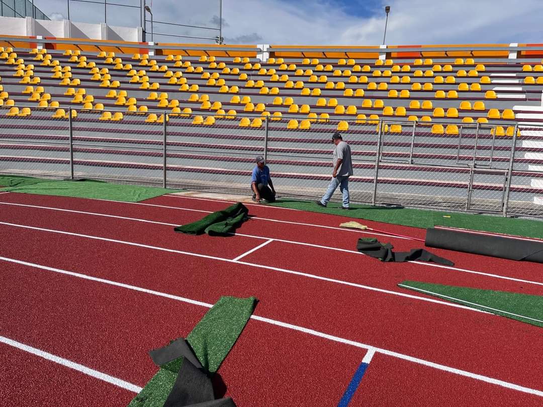 Mejoran instalaciones del Estadio Marte R. Gómez con trabajos de impermeabilización y renovación